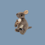 Mini Kangaroo with Joey 8"