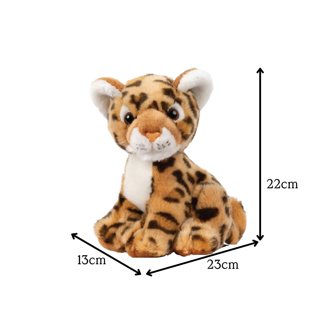 Jungle Leopard Plush 8.5"