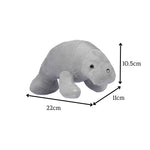 Manatee Beanie Plush