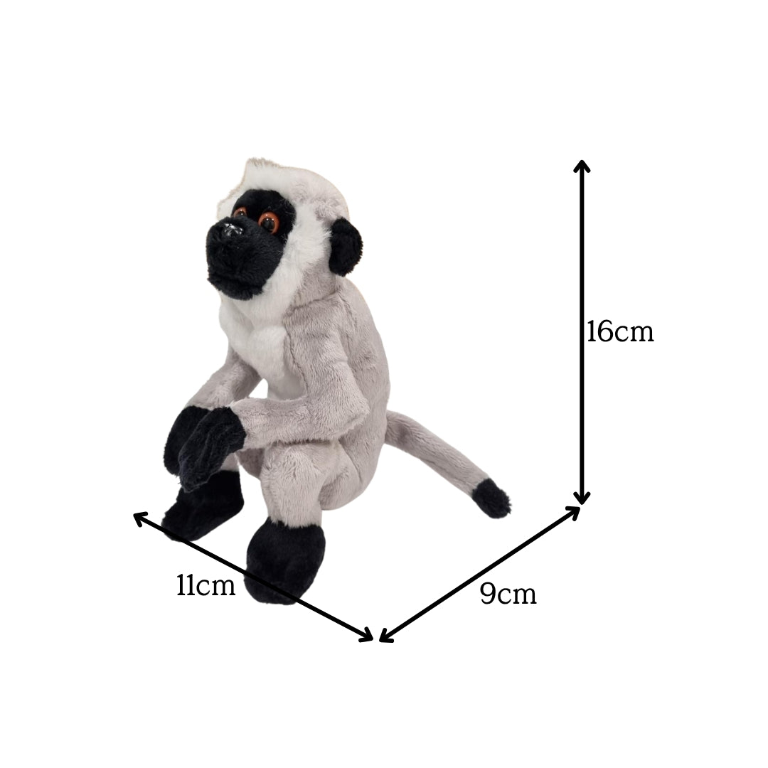 Velvet Monkey Beanie Plush 8"