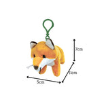 Fox Plush Keychain