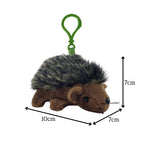 Hedgehog Plush Keychain