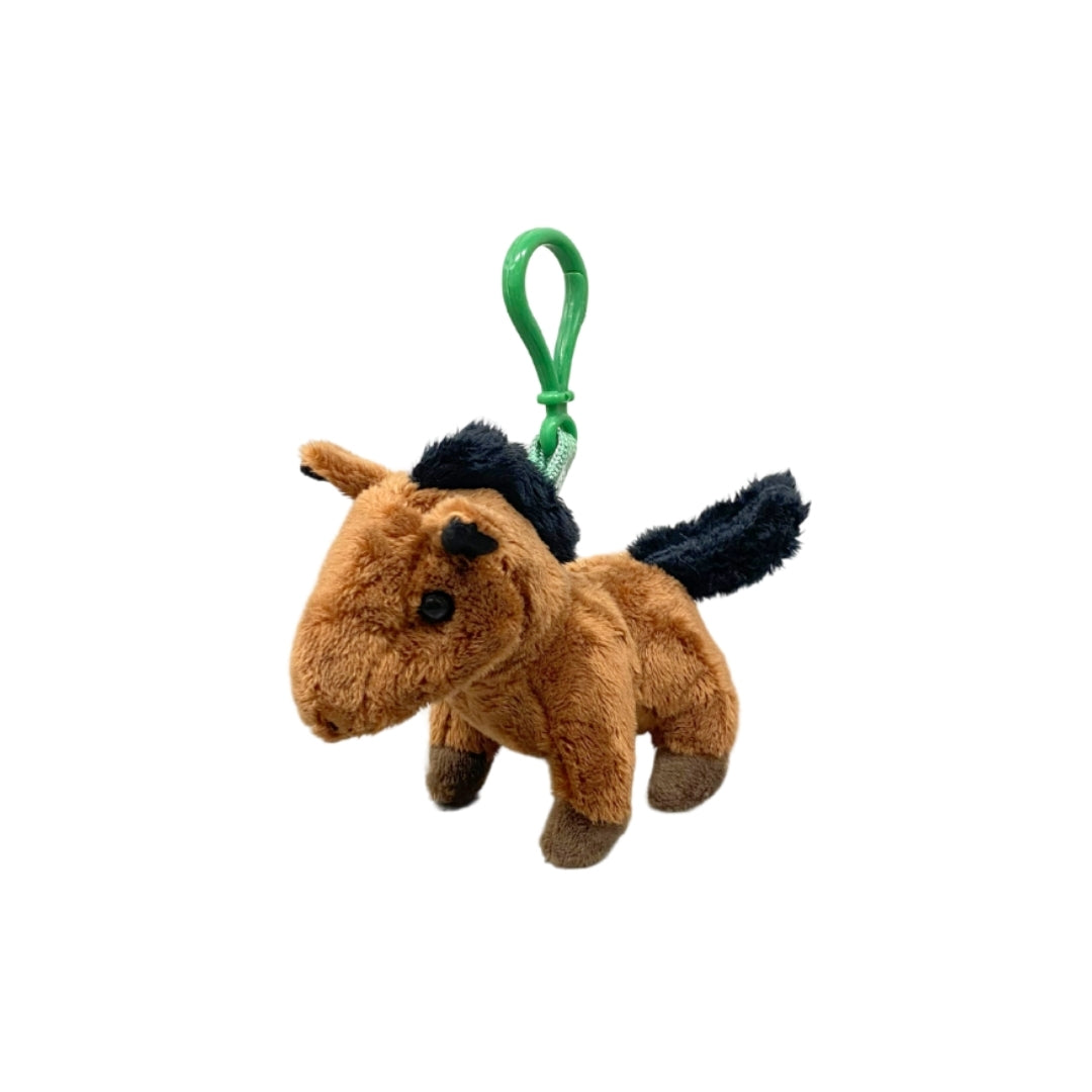 Horse Plush Keychain