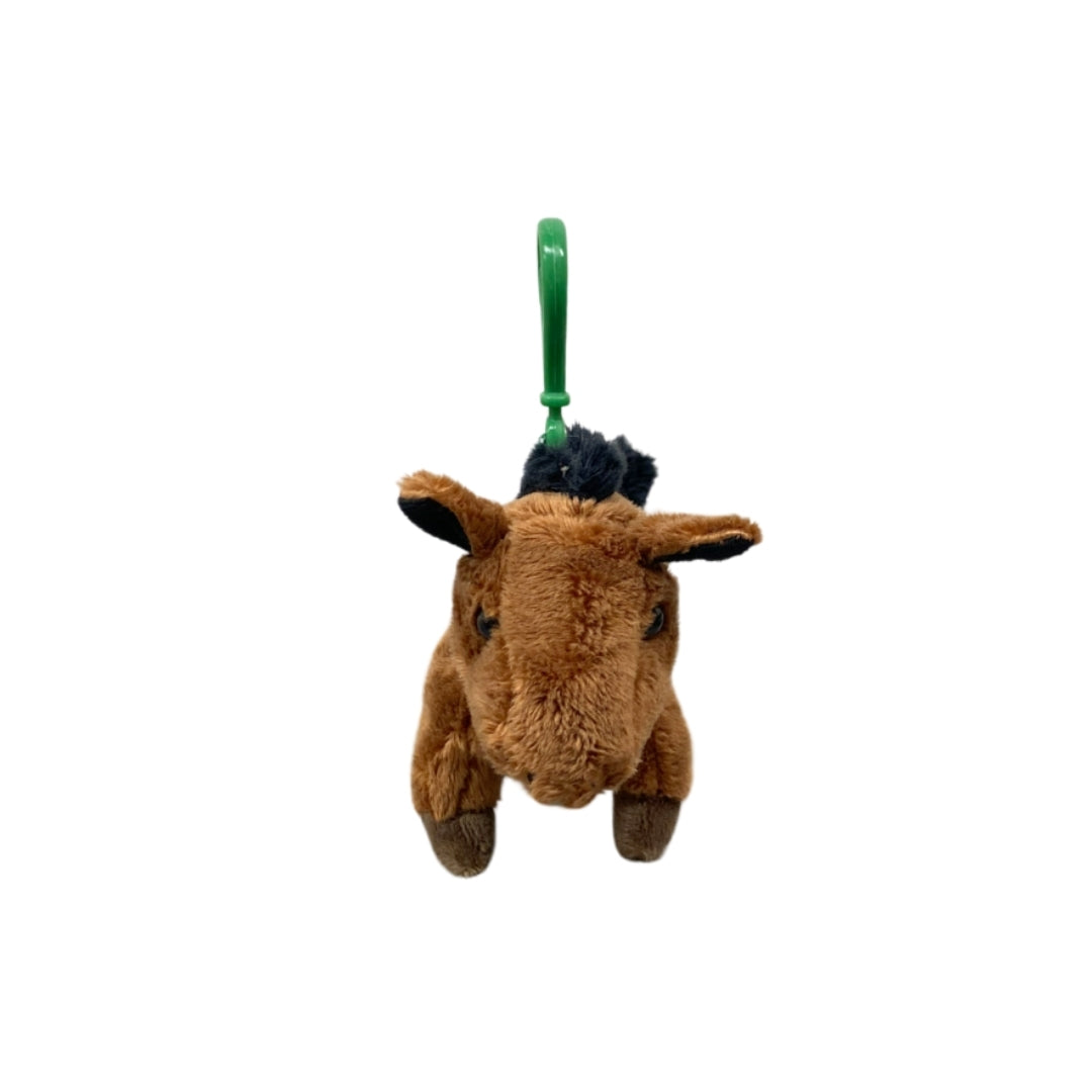 Horse Plush Keychain