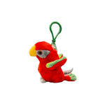 Red Lory Plush Keychain