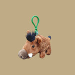 Wild Boar Plush Keychain