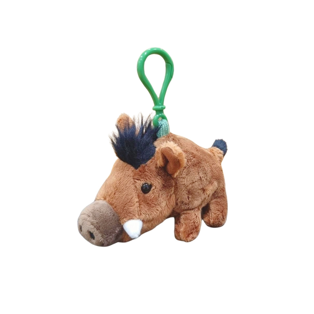 Wild Boar Plush Keychain