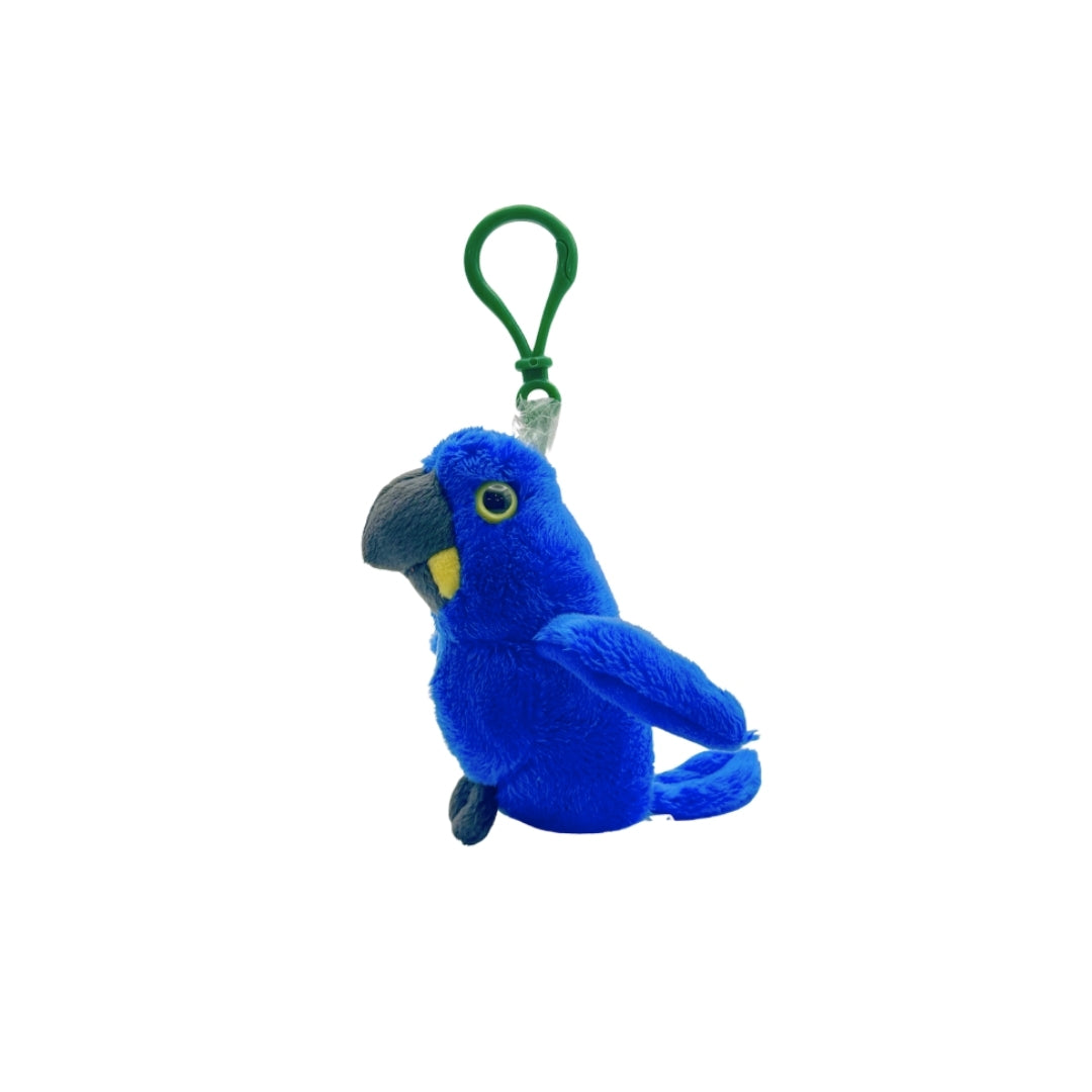 Hyacinth Macaw Plush Keychain