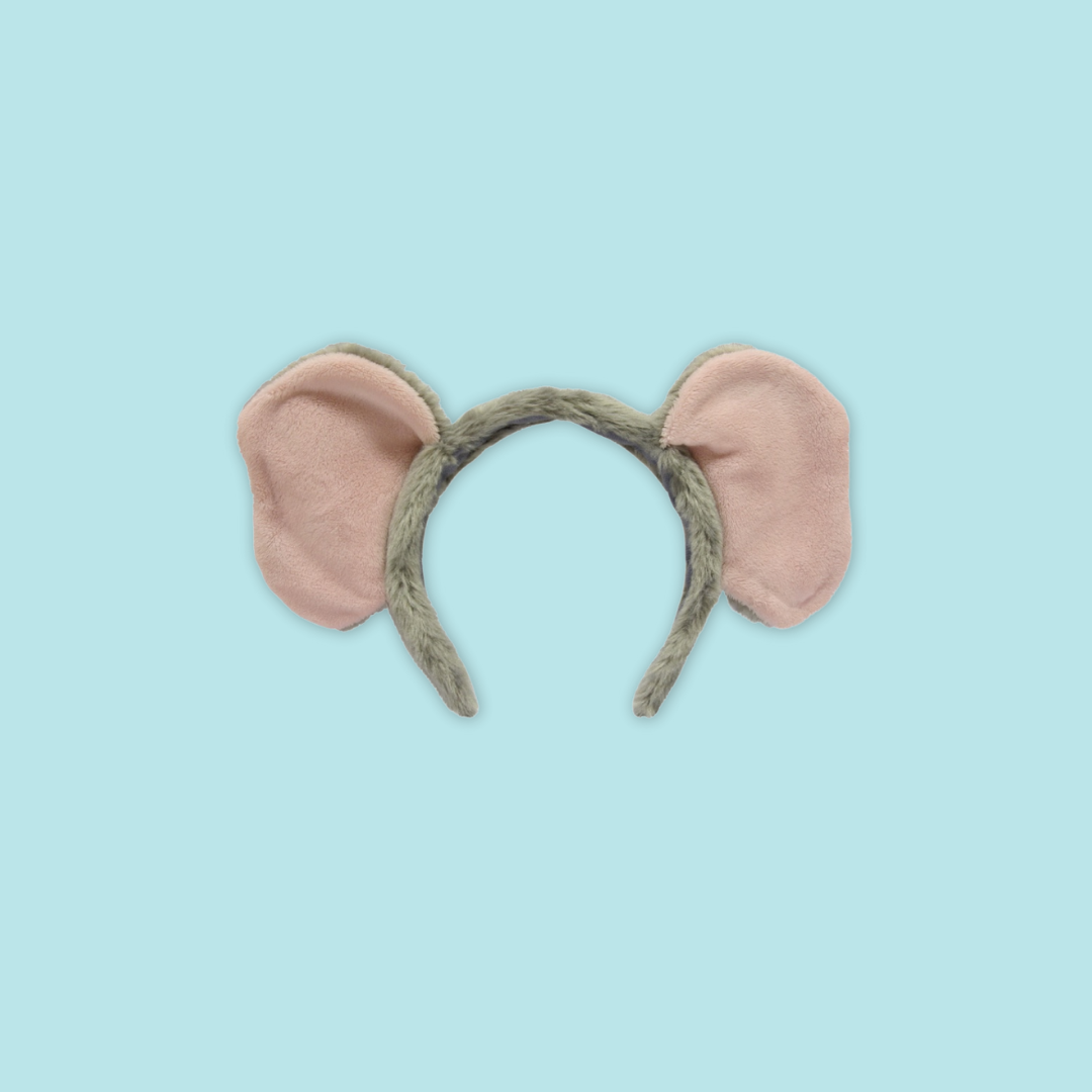 White Tiger Elephant Giraffe Panda Malayan Tiger Fennec Fox Headband Cute Animal 3D Ears Kids - MANDAI WILDLIFE RESERVE