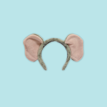 White Tiger Elephant Giraffe Panda Malayan Tiger Fennec Fox Headband Cute Animal 3D Ears Kids - MANDAI WILDLIFE RESERVE