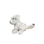Sitting White Tiger Plush 7"
