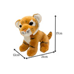 Sitting Malayan Tiger Plush 7"