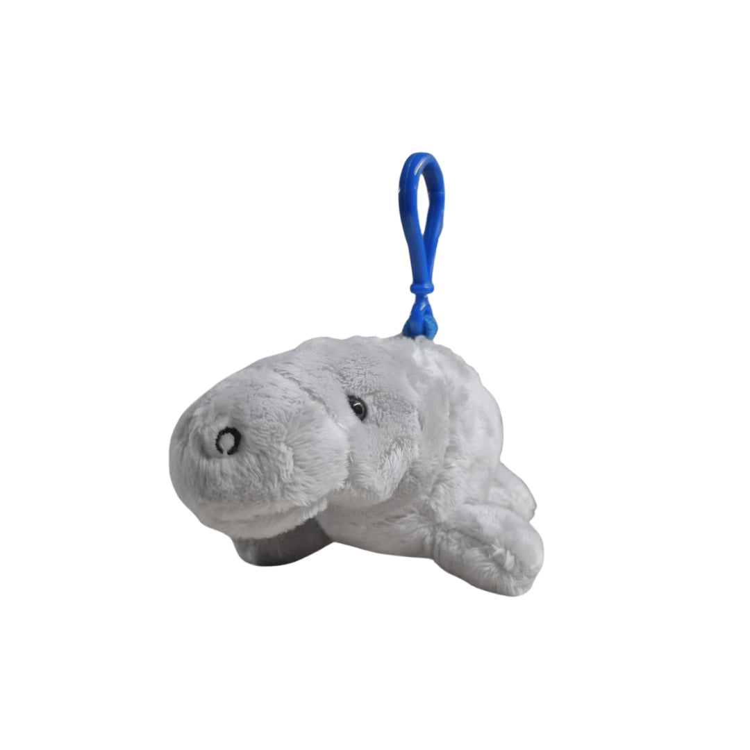 Manatee Plush Keychain