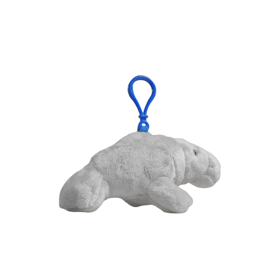 Manatee Plush Keychain