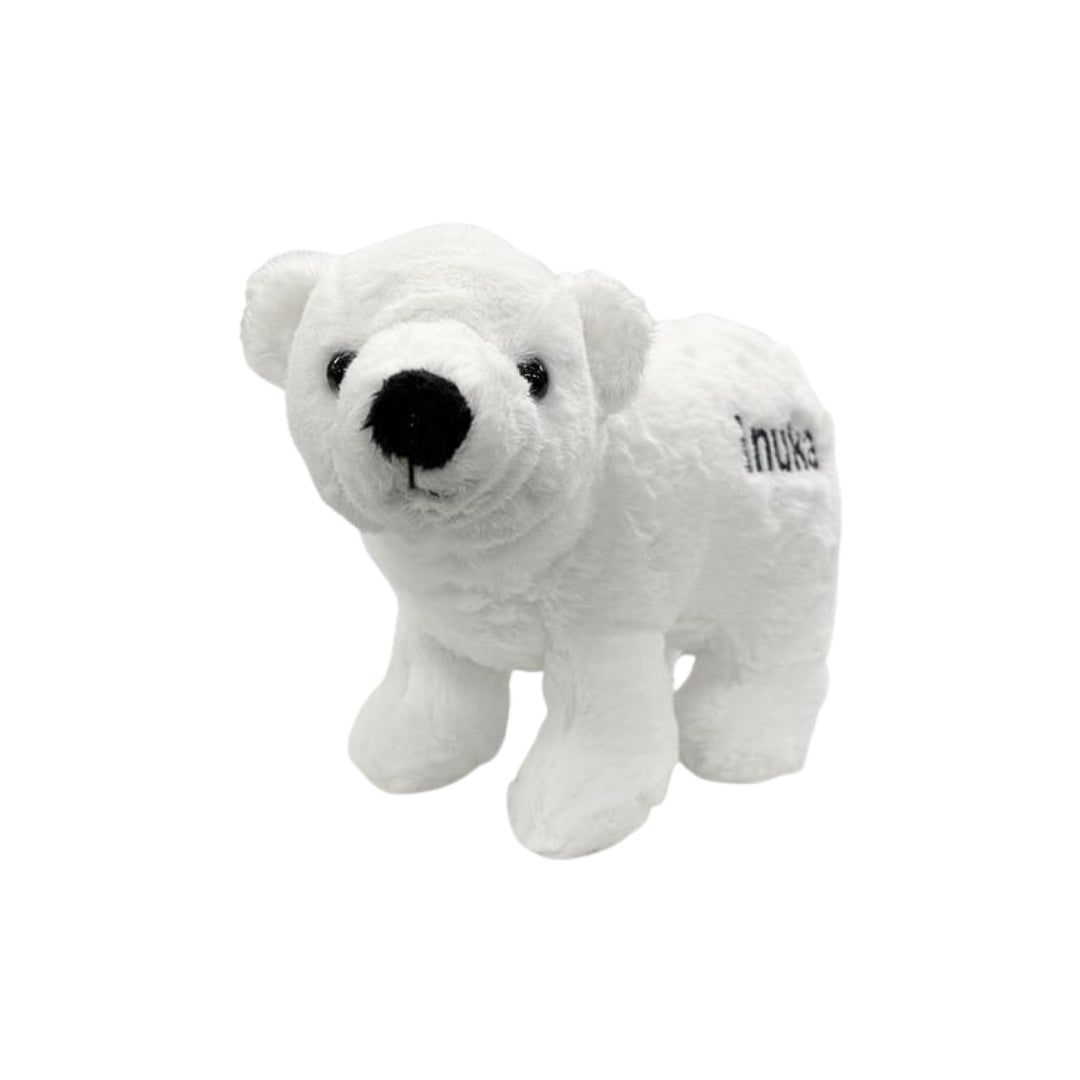 Polar Bear Embroidery Plush 9"
