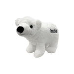 Polar Bear Embroidery Plush 9"
