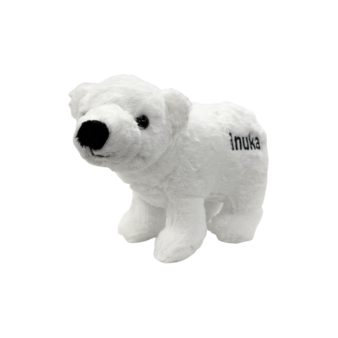 Polar Bear Embroidery Plush 9"