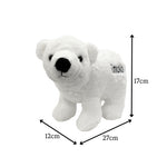 Polar Bear Embroidery Plush 9"