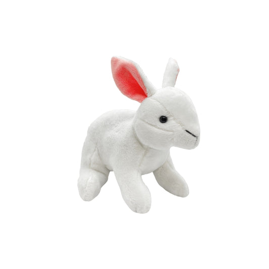 White Rabbit Beanie Plush