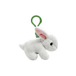 White Bunny Plush Keychain