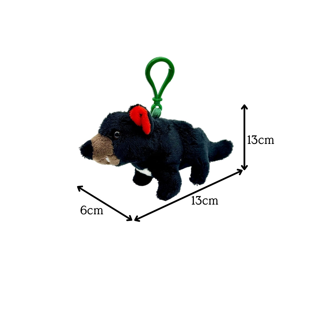 Tasmania Plush Keychain