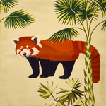 Red Panda Cushion Cover