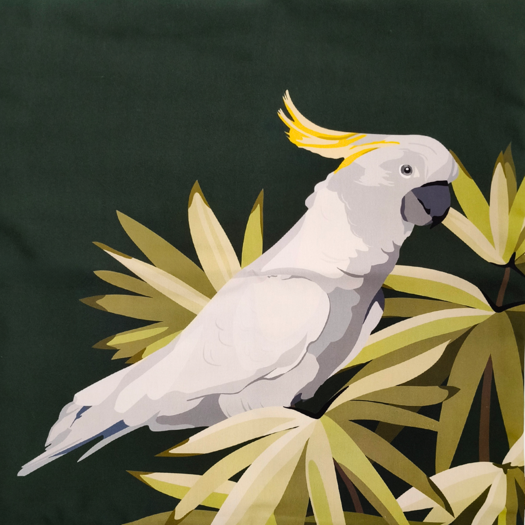 Cockatoo Cushion Cover