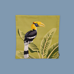 Hornbill Cushion Cover