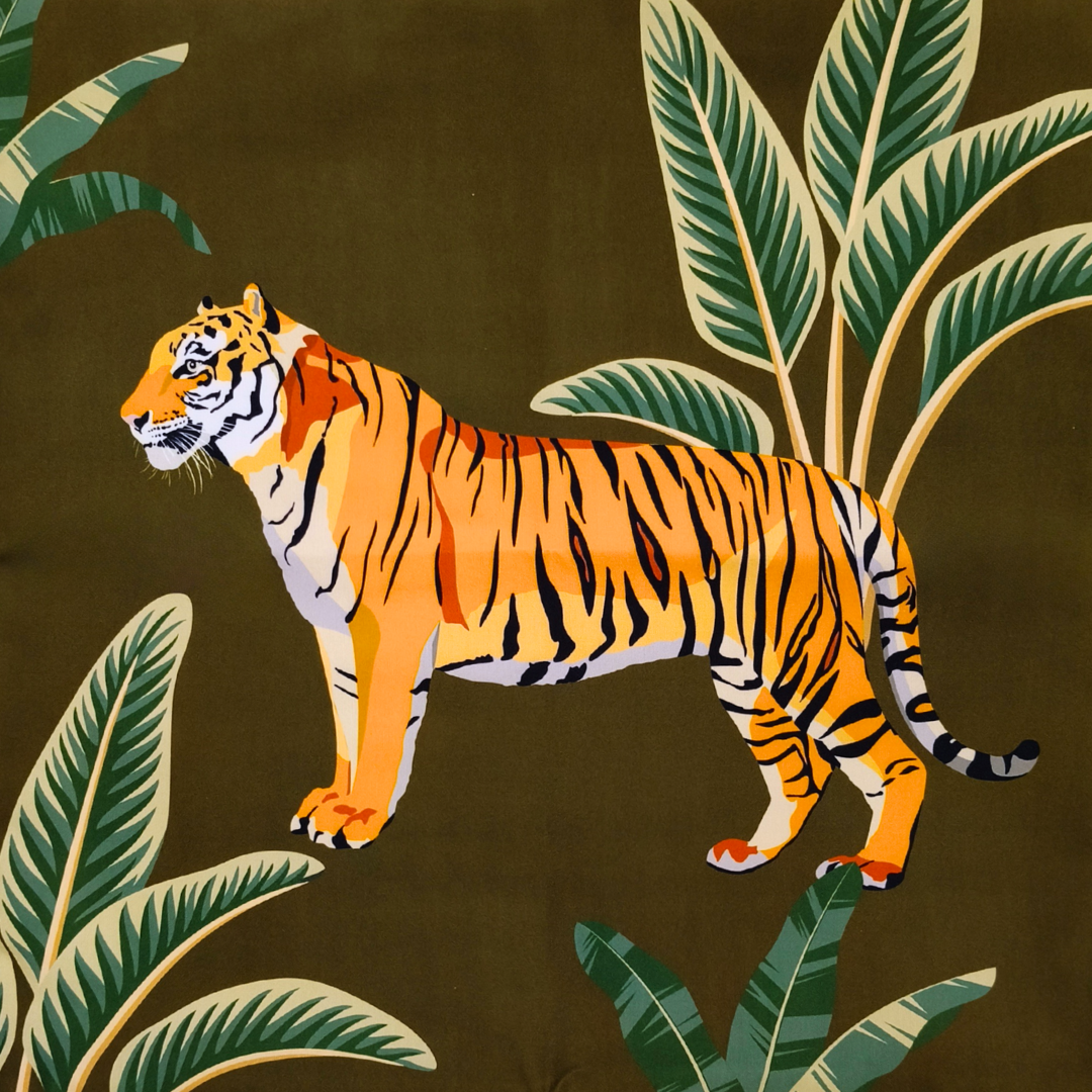 Malayan Tiger Cushion Cover