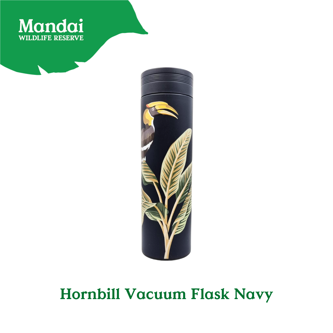 Exclusive WLS Animal Vacuum Flask – Cheetah Jaguar Zebra Flamingo Hornbill MANDAI WILDLIFE RESERVE