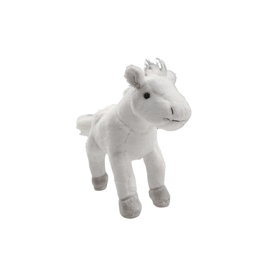 White Horse Beanie Plush