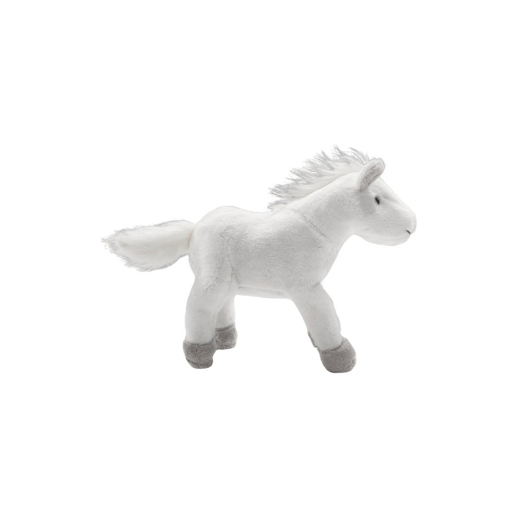 White Horse Beanie Plush