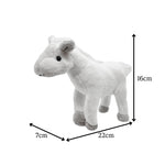 White Horse Beanie Plush