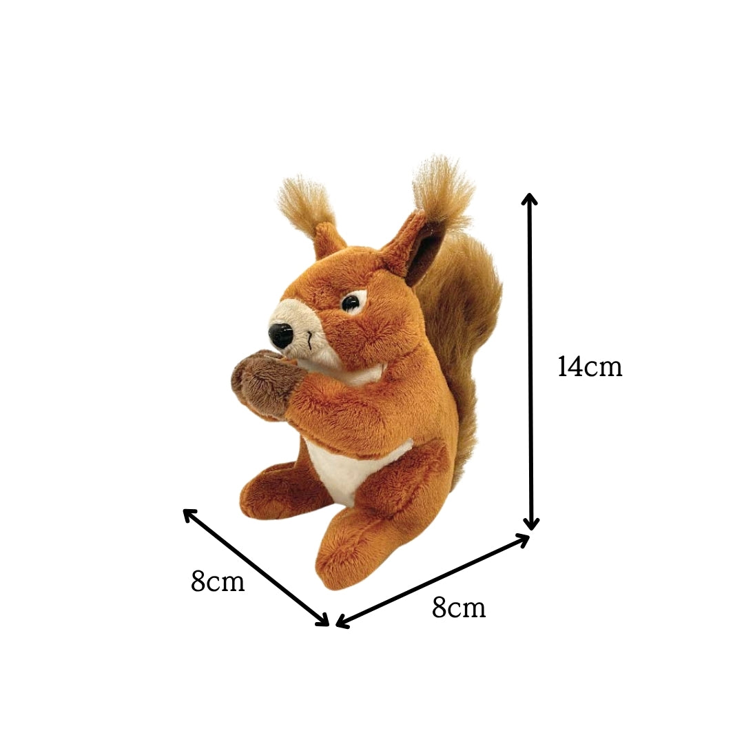 Squirrel Beanie Plush