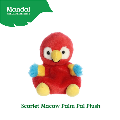 Adorable Animal Hippo Chick Sahal Owl Barnie Owl Stingray Luna Bat Flamingo Macaw Palm Pal Plush MANDAI WILDLIFE RESERVE