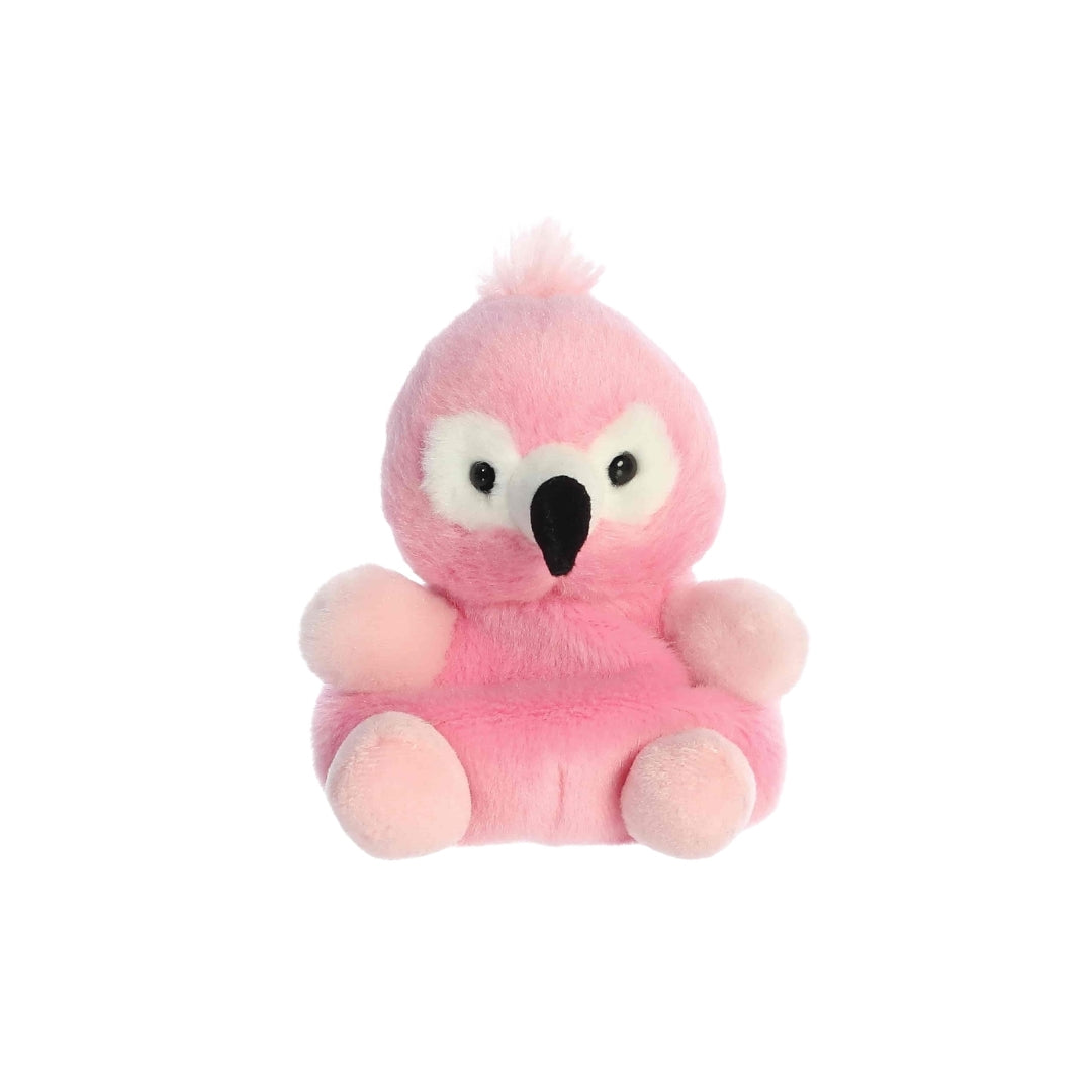 Flamingo Palm Pal Plush 5.5"