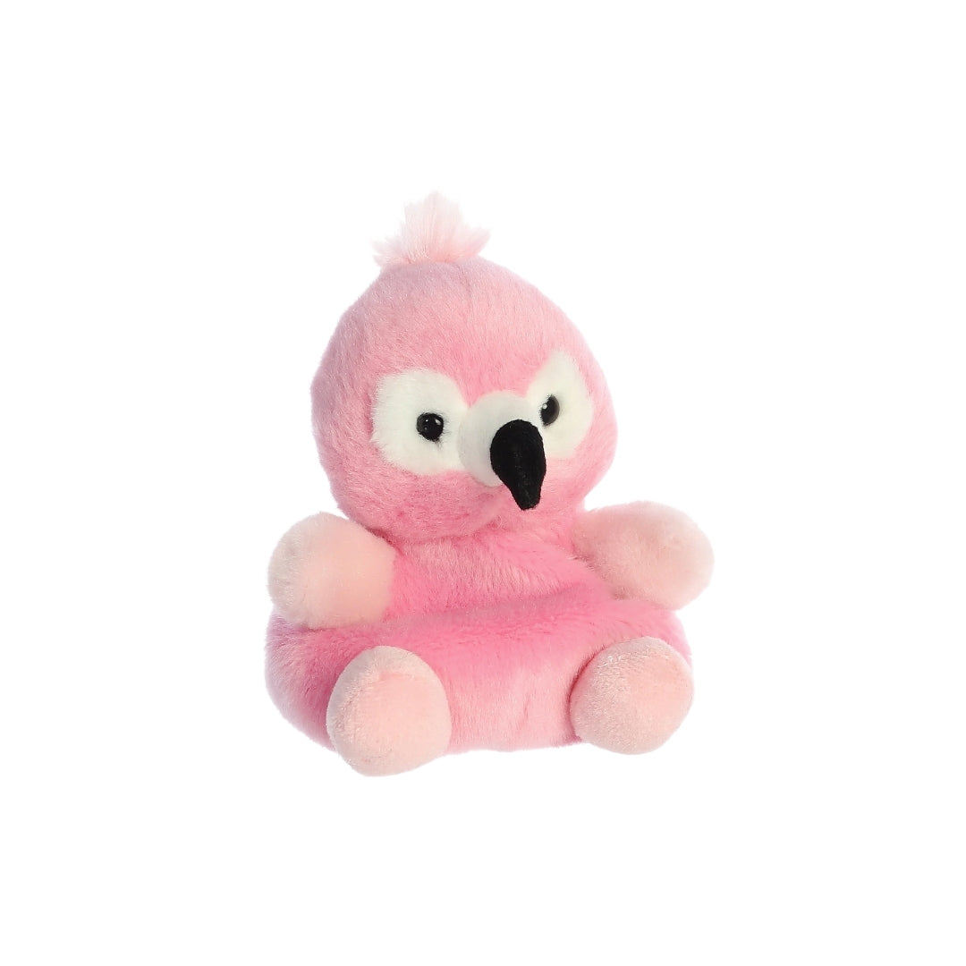 Flamingo Palm Pal Plush 5.5"
