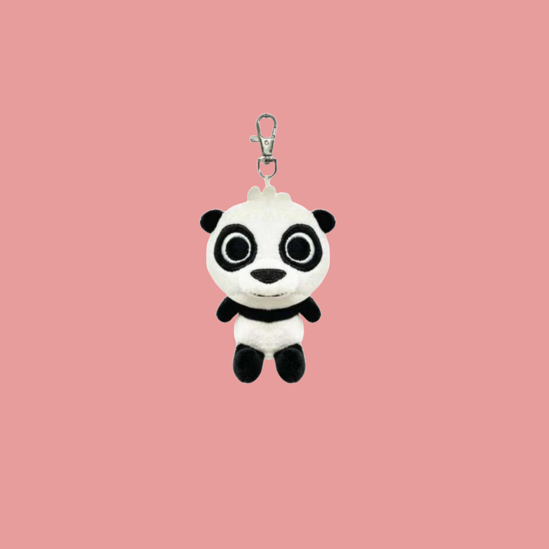 Lele Panda Plush Keychain