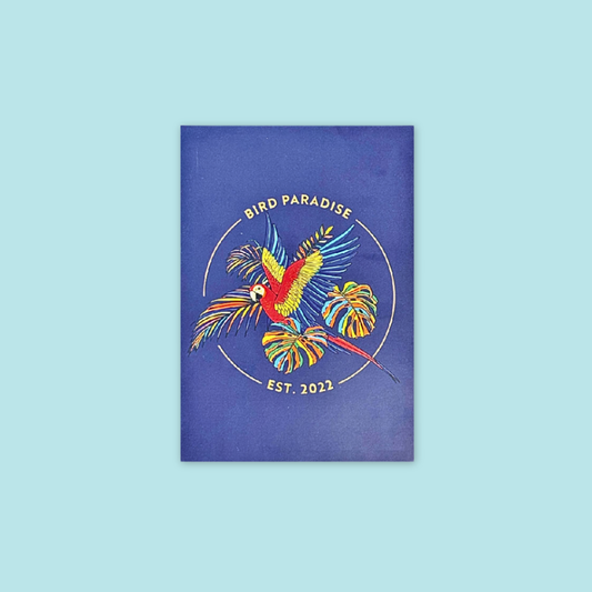 Flying With Colour Macaw Postcard