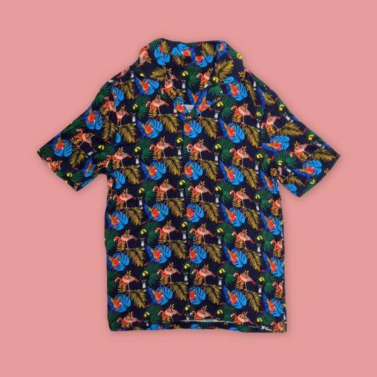 Fying With Colour All Over Print Adult Camper Shirt