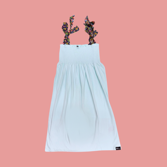 Bird Paradise Smocking Adult Dress