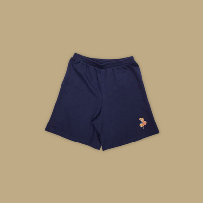 Bird Paradise Macaw Shorts Kids Navy – Exclusive at MANDAI WILDLIFE RESERVE