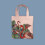 Flying With Colour Flamingo Tote Bag