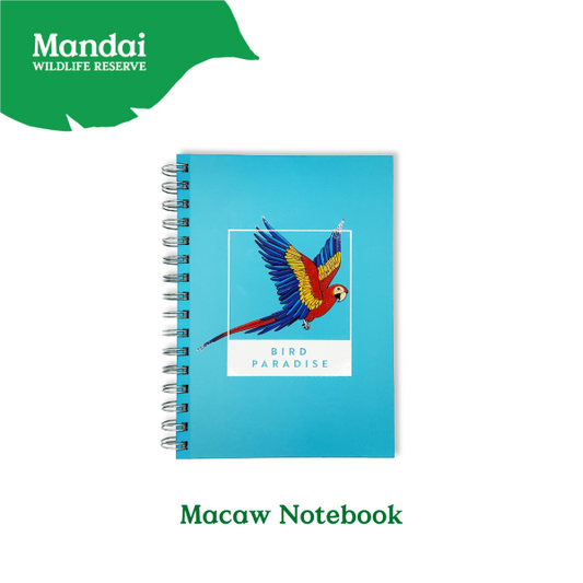 Bird Paradise Hard Cover Ring Notebook MANDAI WILDLIFE RESERVE