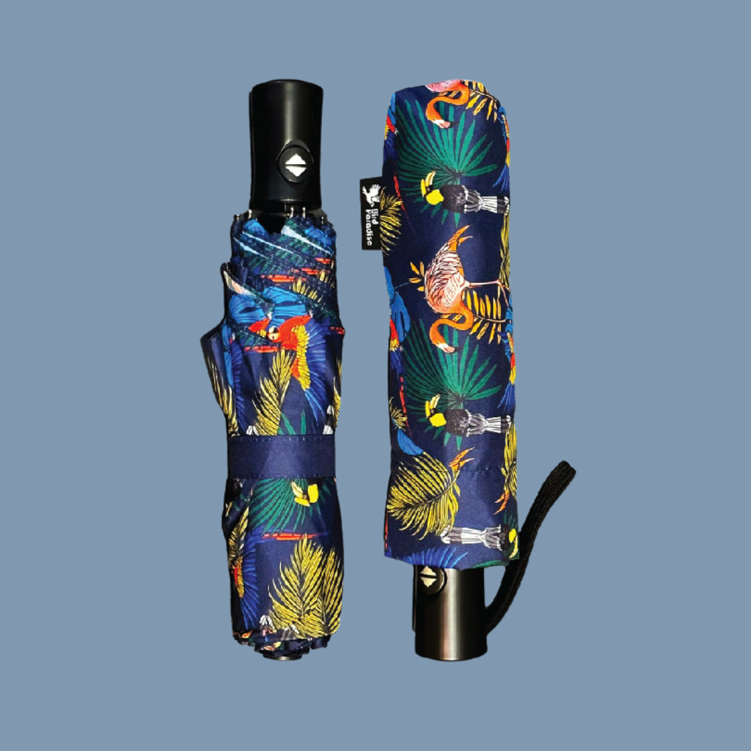 Fying With Colour All-Over Print Auto Umbrella