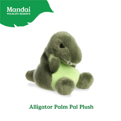 Adorable Sea Otter Sloth Hedgehog Aligator Red Panda Beanie Plush Toy Palm Pal MANDAI WILDLIFE RESERVE