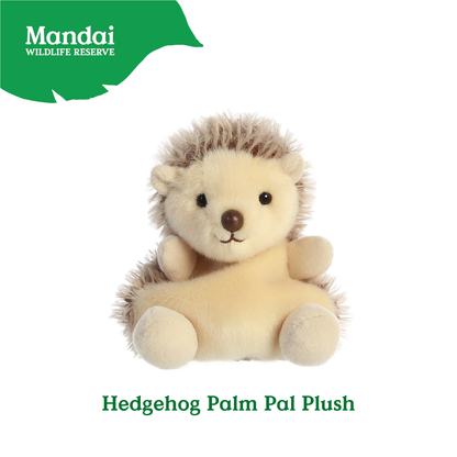 Adorable Sea Otter Sloth Hedgehog Aligator Red Panda Beanie Plush Toy Palm Pal MANDAI WILDLIFE RESERVE