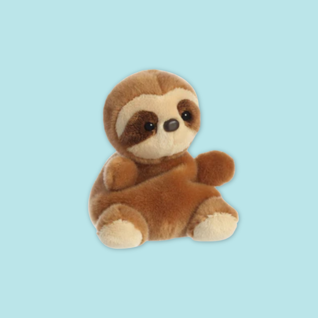Sloth Palm Pal Plush 4.5"