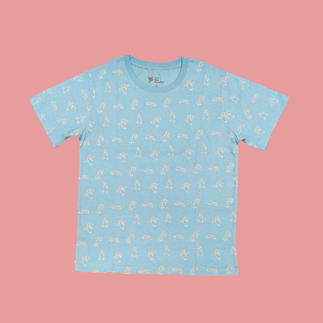 Bird Paradise Penguin All-Over Print Adult T-Shirt