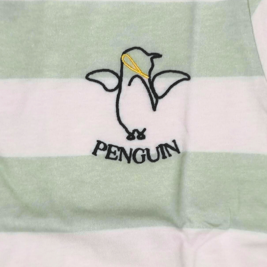 Bird Paradise Penguin Stripe Kid T-Shirt